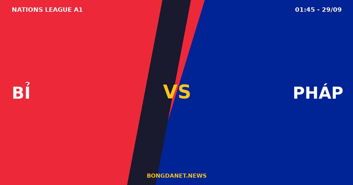 Nhận định Bỉ vs Pháp Nations League 2026-27